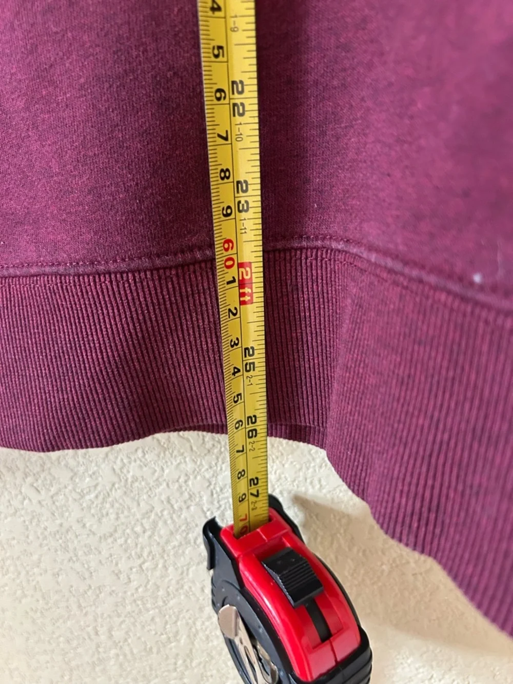 Hooey Men’s Maroon & Gray Two-Tone Pullover Hoodie Soze M - Picture 7 of 7